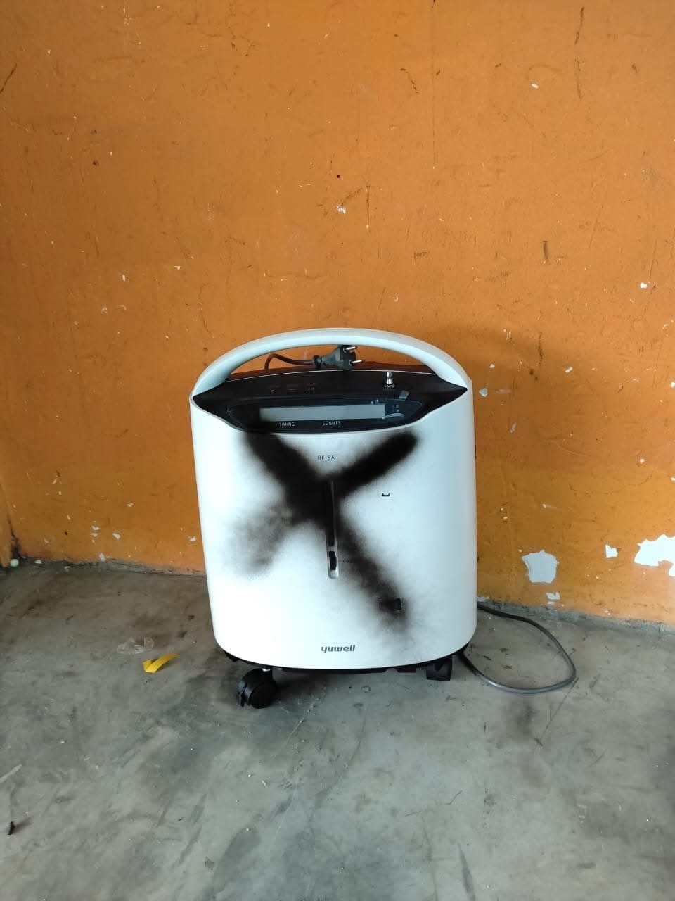 四位病人走了，我的氧气机也走了……