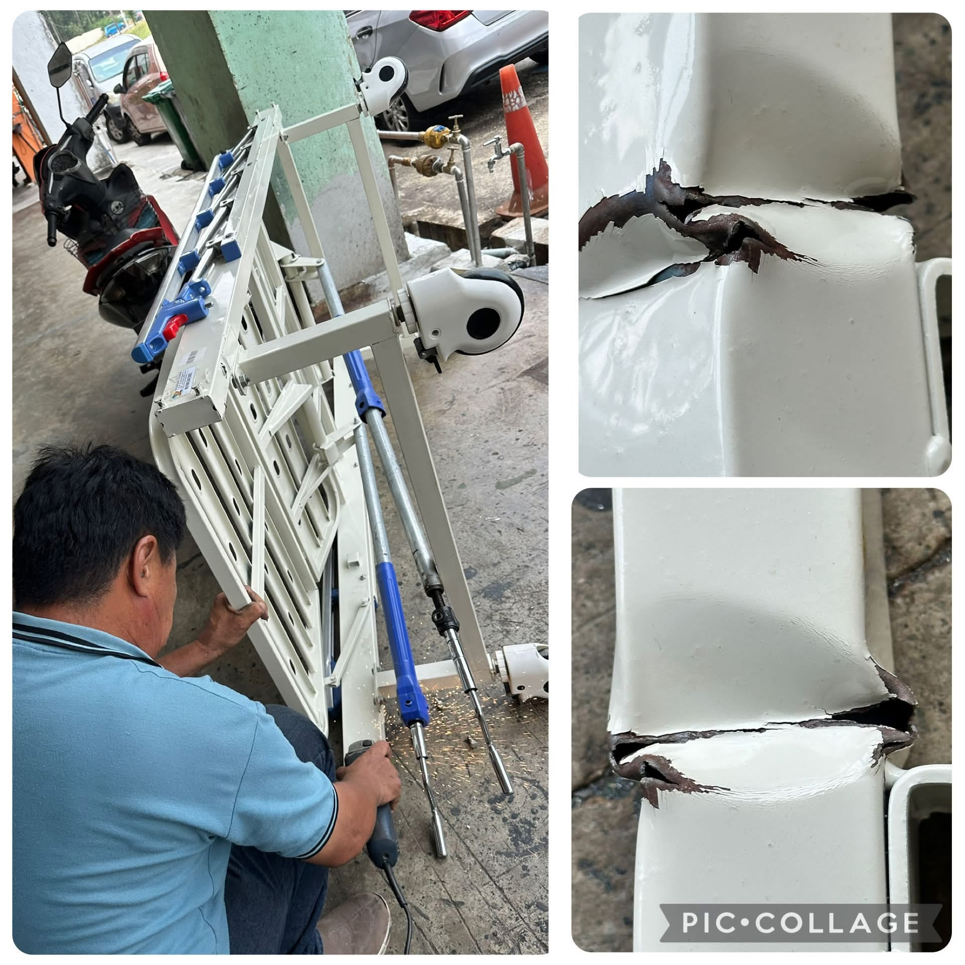 我认为他不是故意弄坏的……