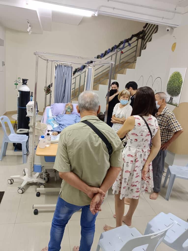 他是属于临终“红8”的阶段