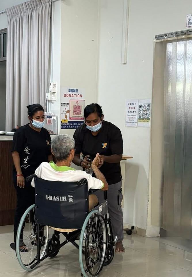 我们会视他如VIP般好好看顾好好照顾